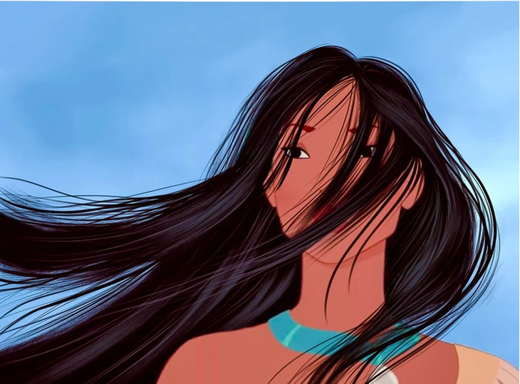 Nhân vật Pocahontas trong phim cùng tên. 