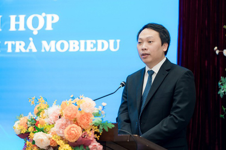 Thứ trưởng Nguyễn Huy Dũng cho biết Bộ   Thông tin và Truyền thông  có kế hoạch phát triển 15 nền tảng số quốc gia - Ảnh: T.S.