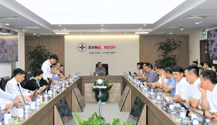 Hội nghị giao ban trực tuyến tháng 11-2023 của EVNGENCO1