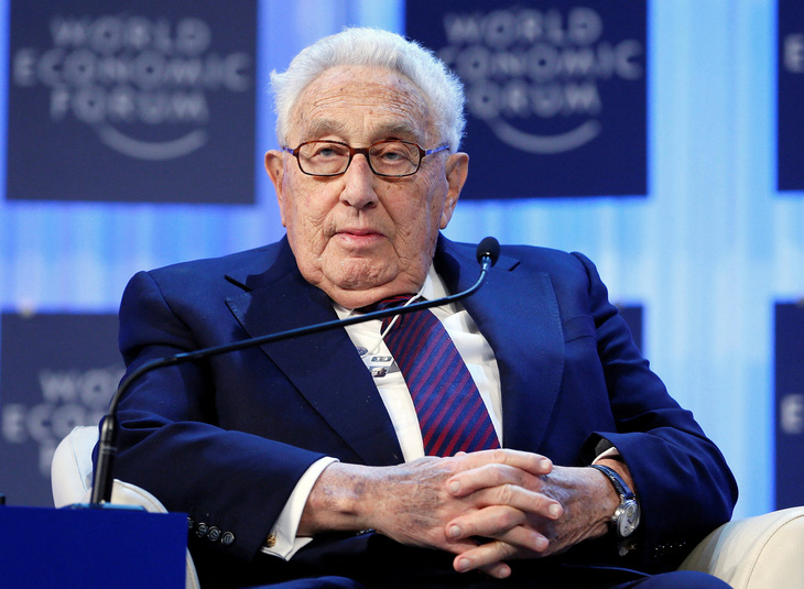 Cựu ngoại trưởng Mỹ Henry Kissinger - Ảnh: REUTERS