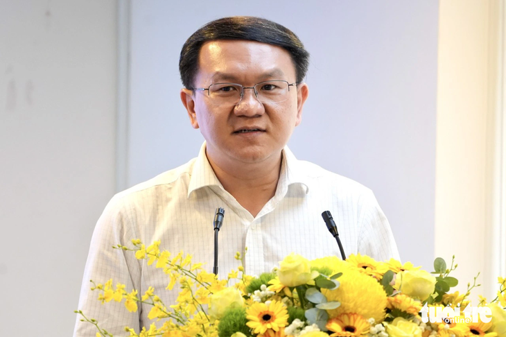 Ông Lâm Đình Thắng, giám đốc Sở Thông tin và Truyền thông TP.HCM - Ảnh: HỮU HẠNH