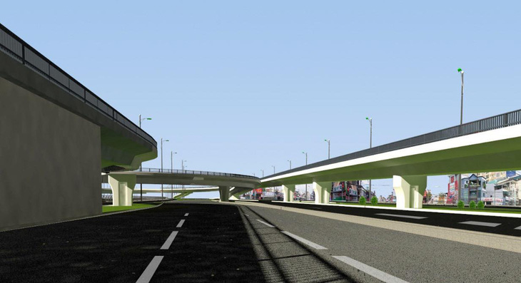 Dự án cầu đường Nguyễn Khoái có tổng mức đầu tư hơn 3.700 tỉ đồng
