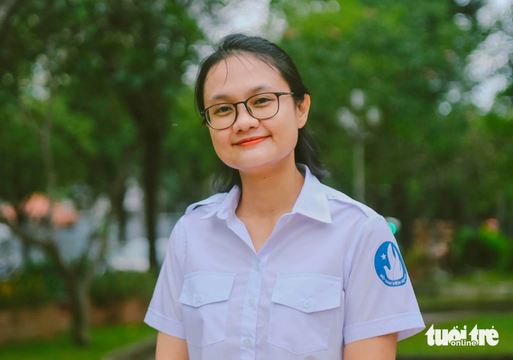 Chị Trần Thu Hà, phó bí thư Thành Đoàn, chủ tịch Hội Sinh viên Việt Nam TP.HCM - Ảnh: HSV