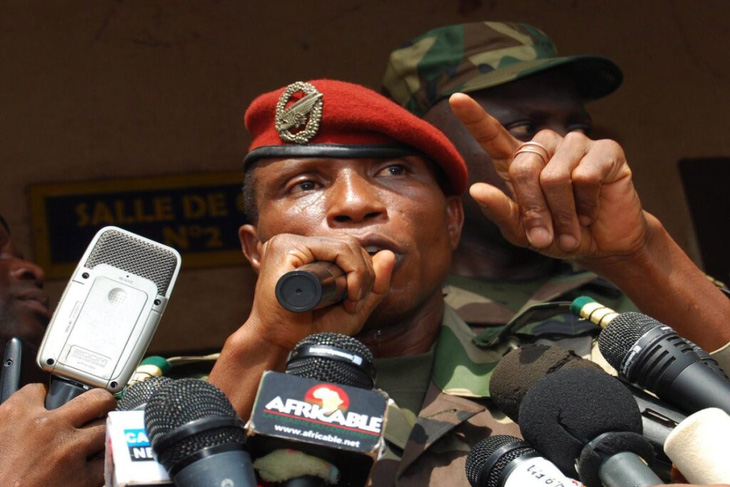 Ông Moussa Dadis Camara, cựu lãnh đạo chính quyền quân sự Guinea - Ảnh: APA
