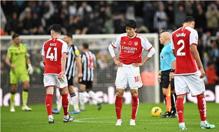 Arsenal nhận thất bại đầu tiên mùa này - Ảnh: GETTY IMAGES