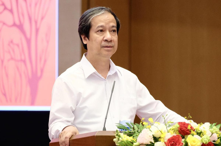 Bộ trưởng Nguyễn Kim Sơn - Ảnh: NGUYÊN BẢO