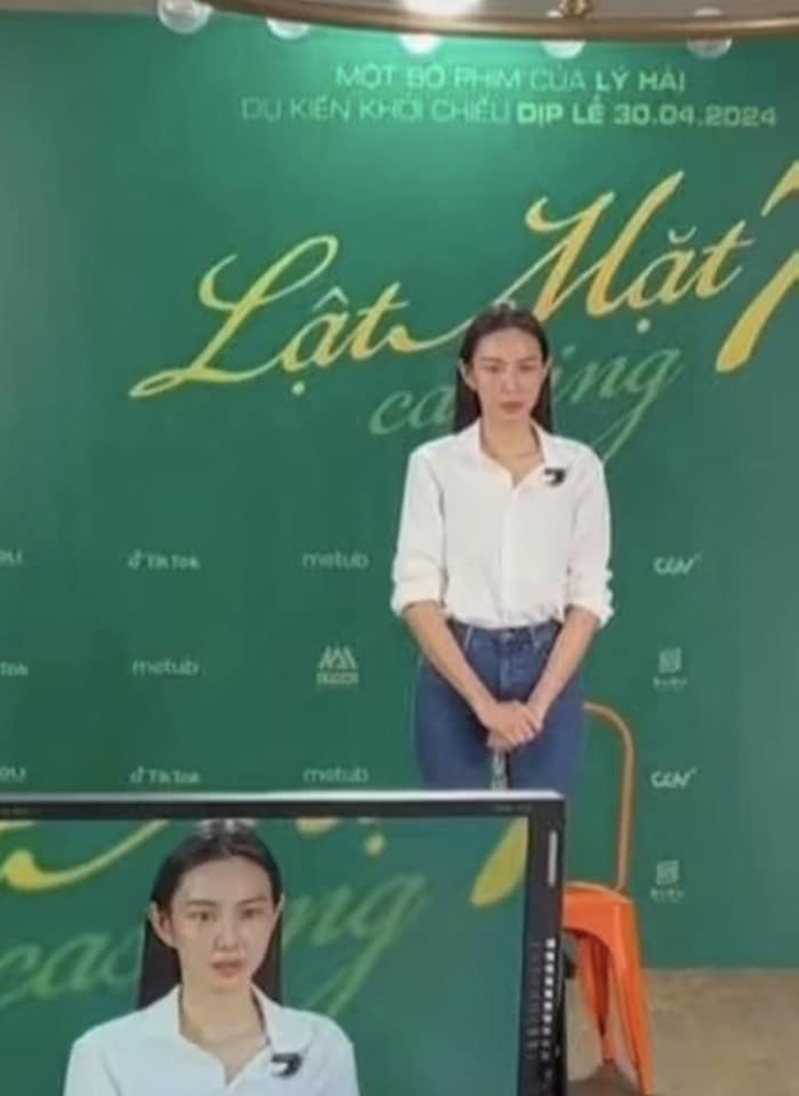 Hoa hậu Thùy Tiên giản dị đi casting phim Lật mặt 7