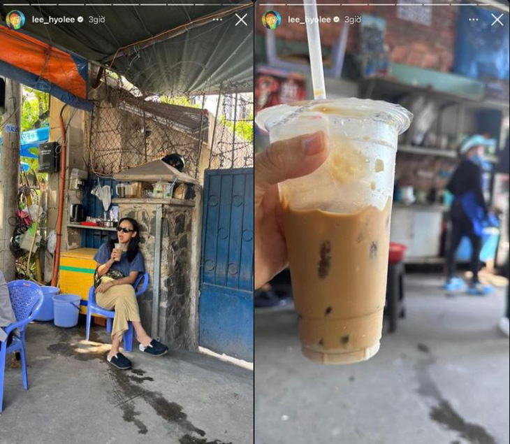Khi thấy Lee Hyori uống cà phê vỉa hè, một cư dân mạng hài hước trêu: &quot;Thức uống detox cực mạnh của người Việt Nam&quot;