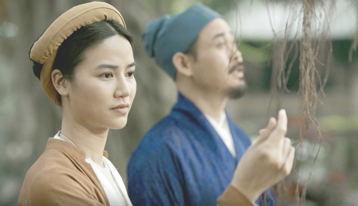 Phim Hồng Hà nữ sĩ, một trong những phim lịch sử do Nhà nước đặt hàng chiếu tại Liên hoan phim Việt Nam tới đây ở Đà Lạt  - Ảnh: ĐPCC