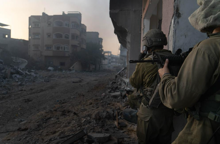 Lực lượng phòng vệ Israel tại Dải Gaza trong hình ảnh được công bố ngày 6-11 - Ảnh: IDF