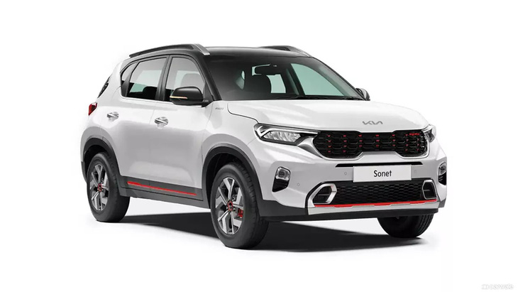 Kia Sonet 2024 lộ ảnh chạy thử, thêm nhiều điểm mới như đàn anh Seltos