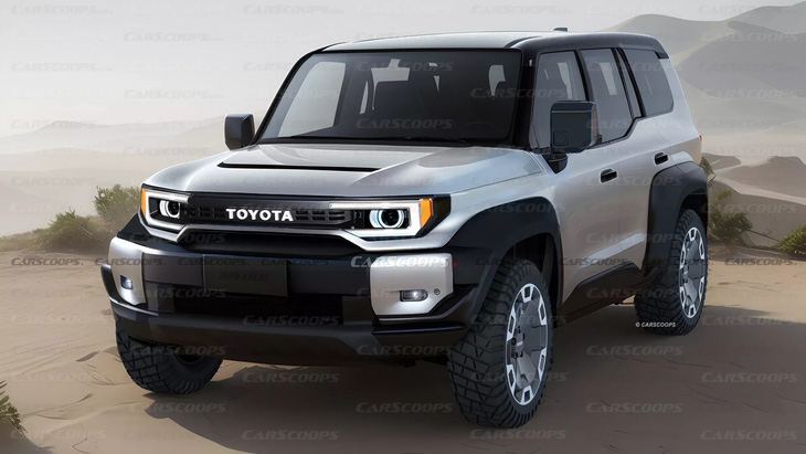 Predict the overall design of the Toyota Land Cruiser FJ - Photo: CarsScoops
