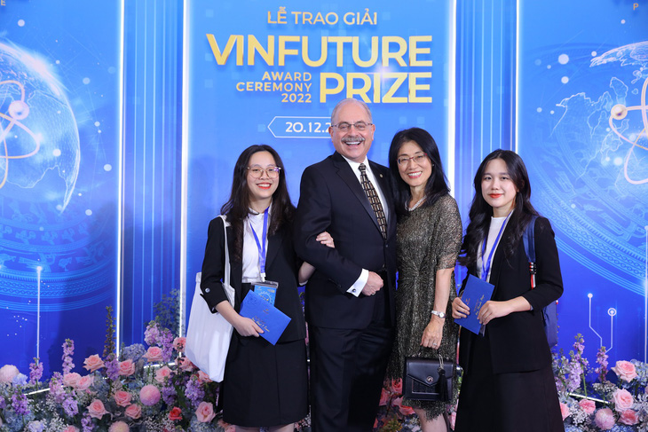Giáo sư Albert P. Pisano - đồng chủ tịch Hội đồng Sơ khảo Giải thưởng VinFuture, viện sĩ Viện hàn lâm Kỹ thuật Quốc gia Hoa Kỳ cho biết giá trị cốt lõi và độc đáo của giải thưởng chính là điều làm nên sức hút đối với VinFuture - Ảnh: VFP