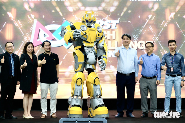 Trường đại học FPT được FIRST® trao quyền tổ chức giải thi đấu robot theo thể thức và tiêu chuẩn của FIRST® (Mỹ) tại Việt Nam - Ảnh: NGUYÊN BẢO