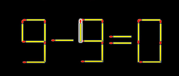 Thử tài IQ: Di chuyển một que diêm để 2-9=1 thành phép tính đúng - Ảnh 1.