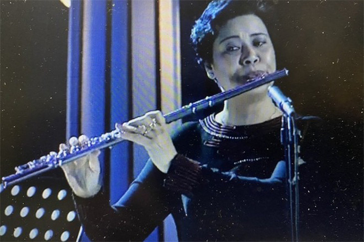 Nghệ sĩ sáo flute Hồng Nhung là người mà Trinh Hương rất kính trọng và muốn tri ân - Ảnh: NVCC