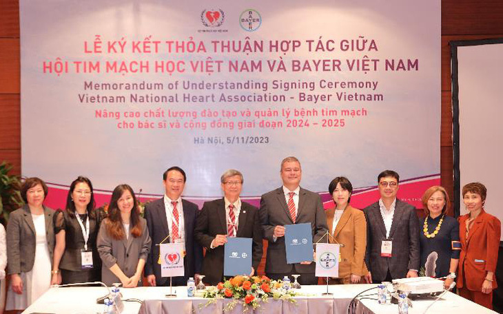 Bayer Việt Nam và Hội Tim mạch học Việt Nam chung tay giải quyết gánh nặng bệnh lý tim mạch