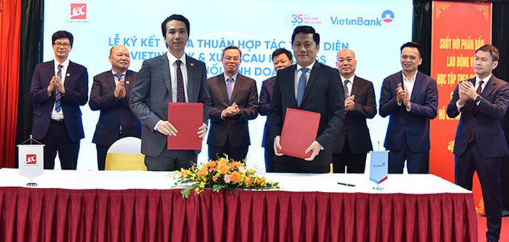 VietinBank vừa ký kết thỏa thuận hợp tác toàn diện với Xuân Cầu Holdings - Ảnh: VTB