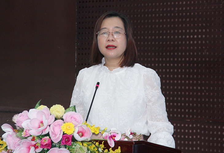 Bà Nguyễn Thu Phương - phó giám đốc Sở Thông tin và Truyền thông Đà Nẵng