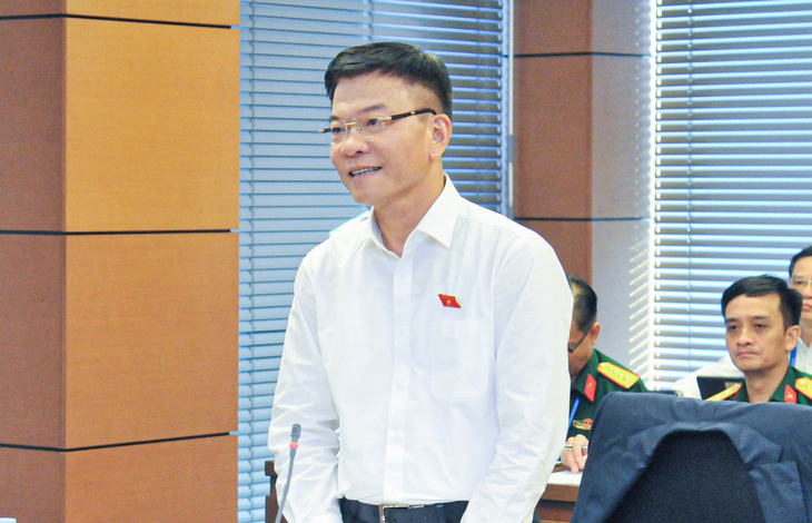 Bộ trưởng Bộ Tư pháp Lê Thành Long - Ảnh: GIA HÂN