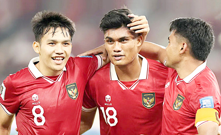 Tuyển Indonesia là đối thủ chính của Việt Nam ở vòng loại thứ 2 World Cup 2026 - Ảnh: BOLA