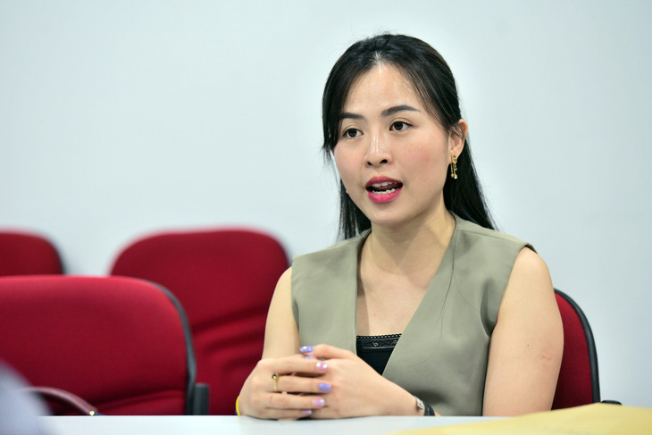Bà Trần Nguyễn Ngọc Thảo - đại diện Tập đoàn SSG - Ảnh: DUYÊN PHAN