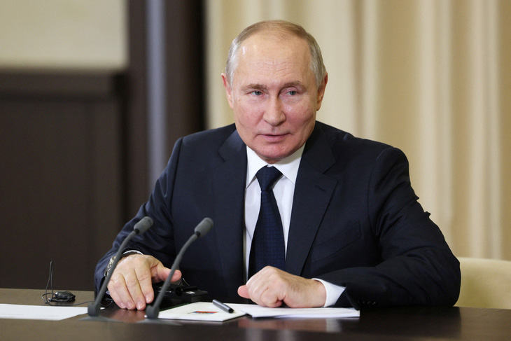 Tổng thống Nga Vladimir Putin - Ảnh: REUTERS