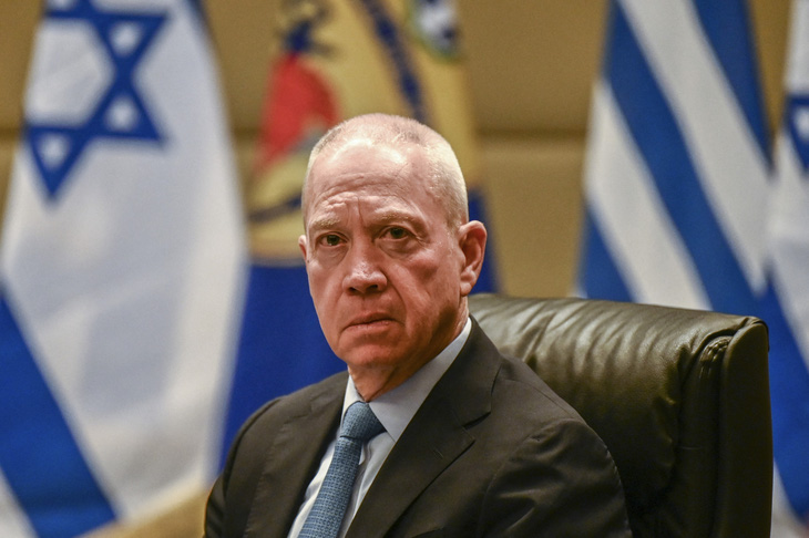 Bộ trưởng Quốc phòng Israel Yoav Gallant - Ảnh: AFP