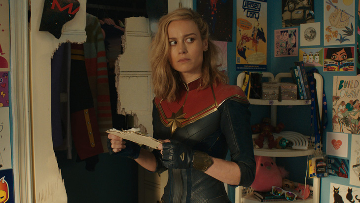 Brie Larson trong tạo hình Captain Marvel - Ảnh: Deadline