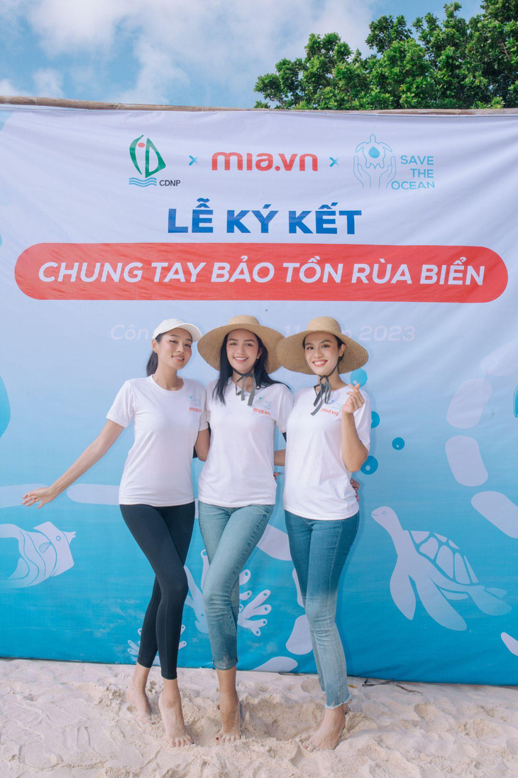 Top 3 Hoa hậu Hoàn vũ Việt Nam 2022 góp mặt trong chiến dịch