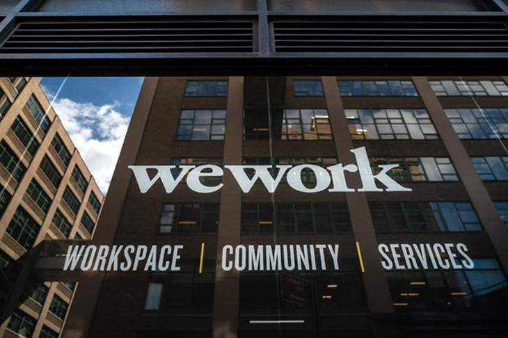 Theo &quot;gã khổng lồ&quot; bất động sản thương mại JLL, vụ phá sản của WeWork xảy ra trong bối cảnh hơn 20% không gian văn phòng trên khắp nước Mỹ vẫn bị bỏ trống - Ảnh: THE GUARDIAN