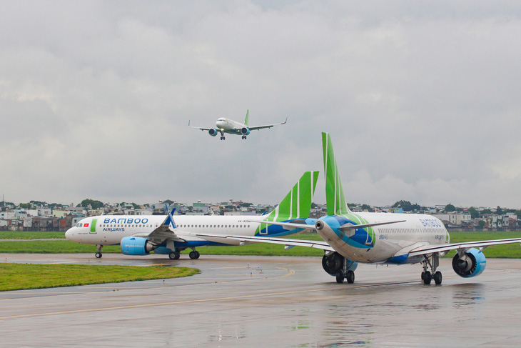 Bamboo Airways cho biết sẽ thuê thêm 2 máy bay để tăng hơn 20% tải cung ứng dịp Tết - Ảnh: BAV