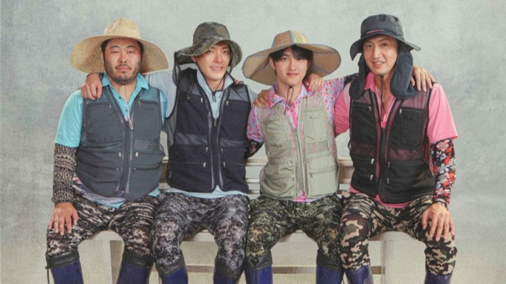 Kim Ki Bang, Kim Woo Bin, D.O và Lee Kwang Soo trở thành nông dân tập sự trong show Gieo gì gặt nấy