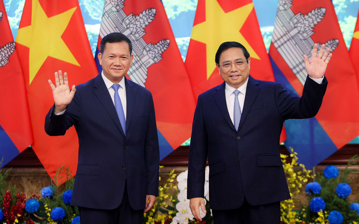 Thủ tướng Hun Manet tái ngộ Thủ tướng Phạm Minh Chính tại Hà Nội