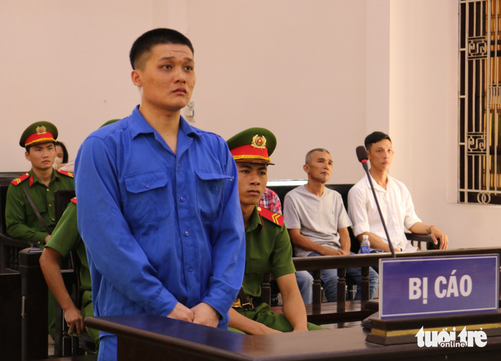 Bị cáo Tôn Phước Phát tại phiên tòa xét xử sơ thẩm - Ảnh: PHẠM HƠN