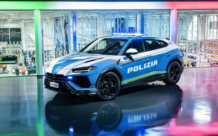 Lamborghini Urus làm xe cảnh sát, độ thêm khoang lạnh để cấp cứu