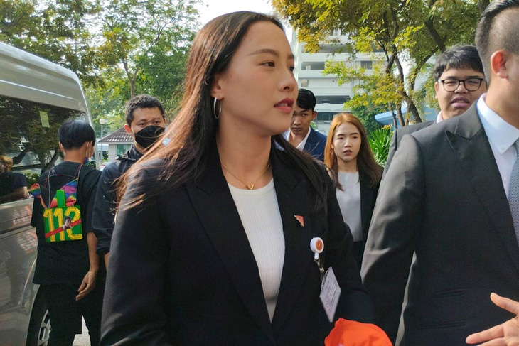Nữ nghị sĩ Thái Lan Rukchanok Srinork bị tuyên 6 năm tù vì xúc phạm hoàng gia - Ảnh: Bangkok Post