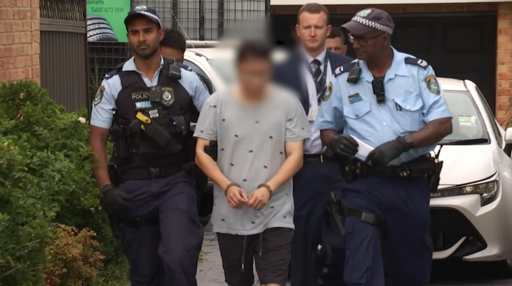 Người đàn ông 39 tuổi bị buộc tội gửi đi 17 triệu tin nhắn lừa đảo ở Úc - Ảnh: CẢNH SÁT BANG NEW SOUTH WALES