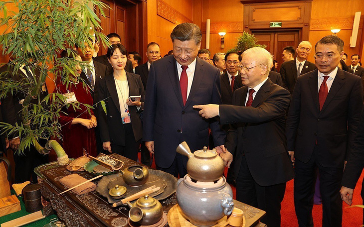 Những điều đặc biệt trong tiệc trà mời Tổng bí thư, Chủ tịch Tập Cận Bình