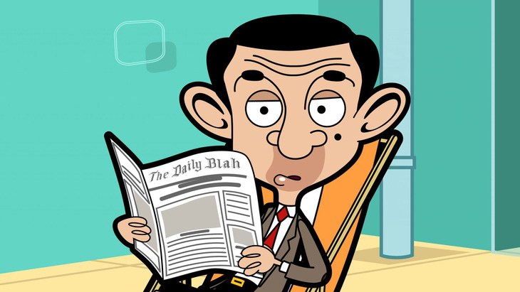 Nhân vật Mr.Bean. 