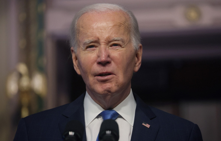 Tổng thống Mỹ Joe Biden - Ảnh: REUTERS