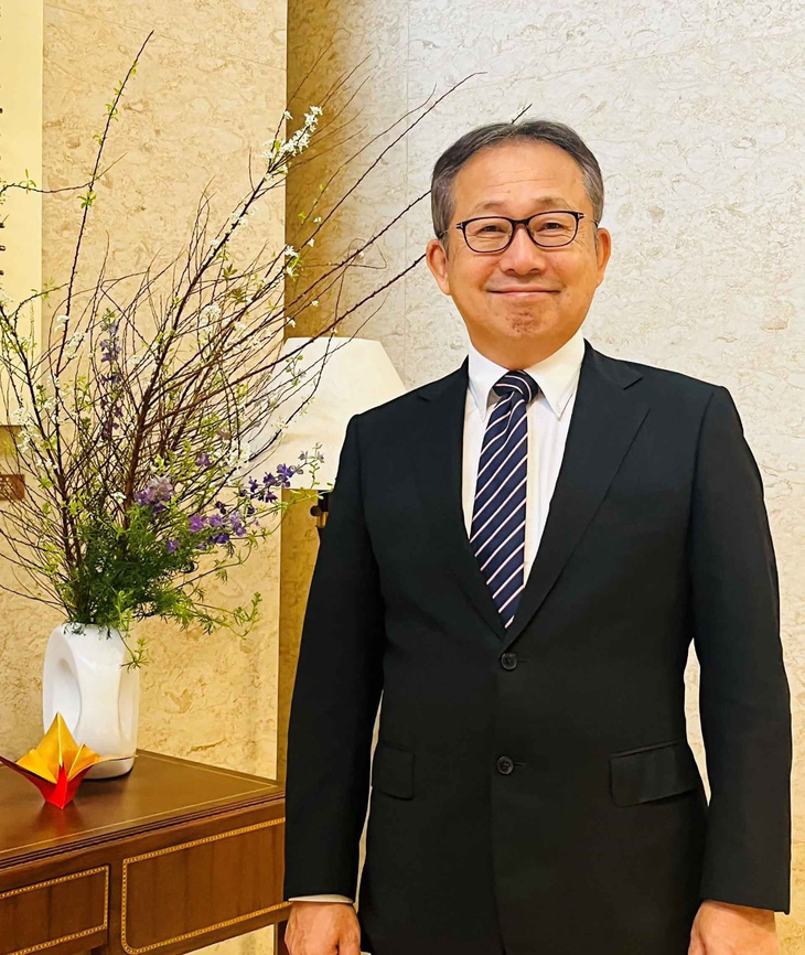 Đại sứ Nhật Bản tại Việt Nam Yamada Takio - Ảnh: Đại sứ quán Nhật Bản cung cấp