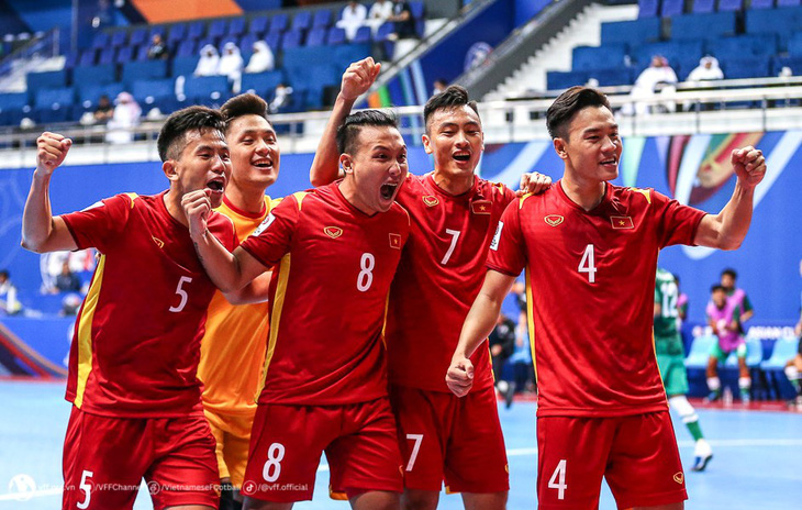 Tuyển futsal Việt Nam nằm cùng bảng với Thái Lan và Trung Quốc - Ảnh: VFF
