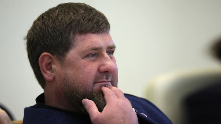 Ông Ramzan Kadyrov, người đứng đầu Cộng hòa Chechnya thuộc Liên bang Nga - Ảnh: SPUTNIK