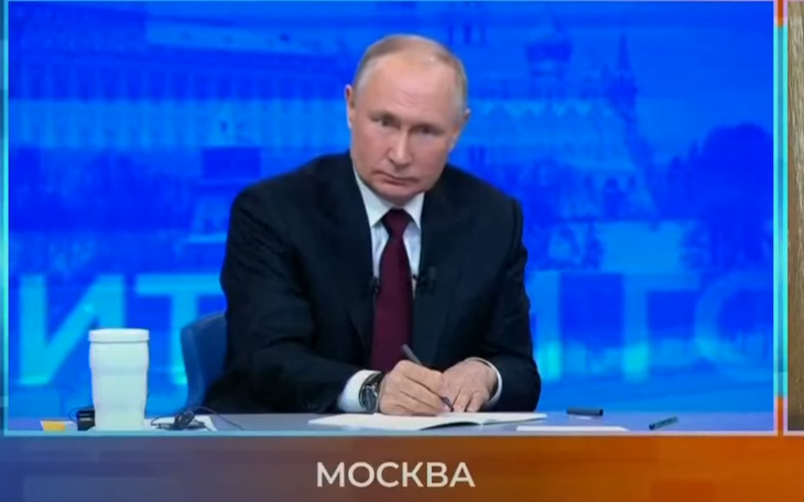 Ông Putin giật mình khi được ‘phân thân’ tạo bởi AI phỏng vấn