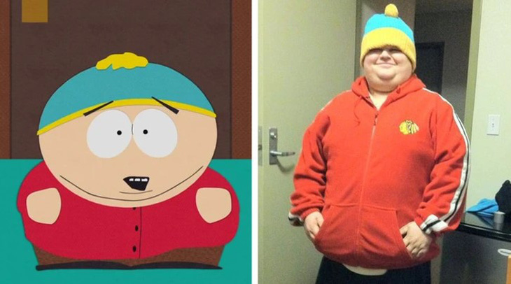 Nhân vật Eric Cartman trong phim South Park và một người dùng ẩn danh trên imgur.