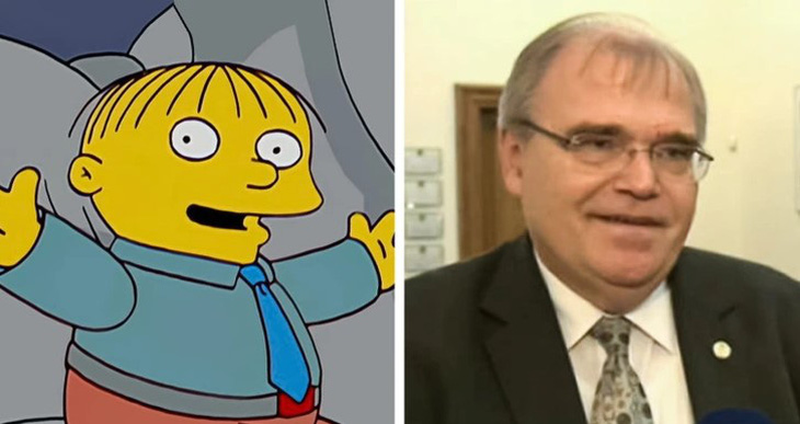 Nhân vật Ralph trong phim The Simpsons và một người dùng ẩn danh trên imgur.