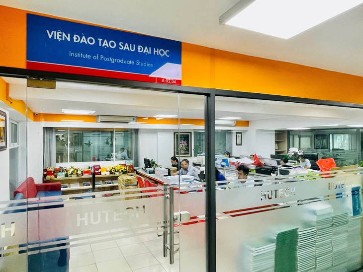 Viện Đào tạo sau đại học Trường đại học Công nghệ TP.HCM - Ảnh: TUẤN MINH