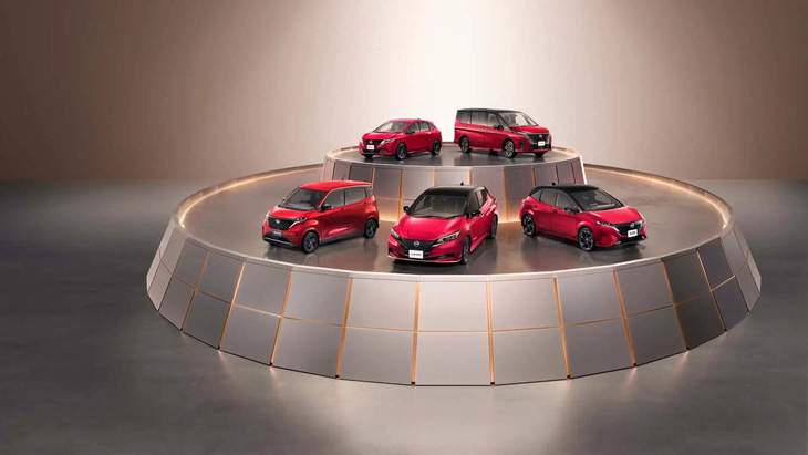 Dàn xe được lựa chọn cho bộ sưu tập Nissan 90th Anniversary Edition khá ôn hòa, khi đều là xe đô thị - Ảnh: Nissan