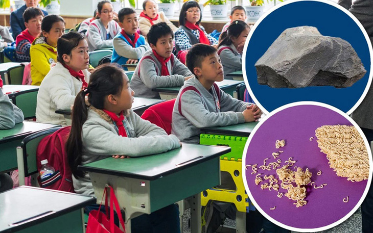 Cô giáo gây sốt khi dùng mì tôm và đá dạy trò chống bạo lực học đường